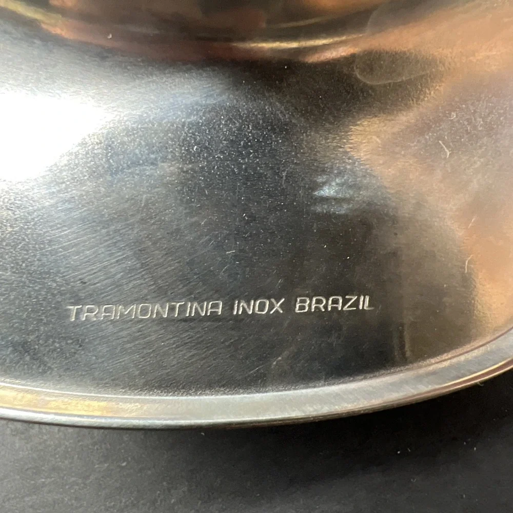 Tramontina Inox Brazil Gravy Boat And Ladle‎ Stainless Steel